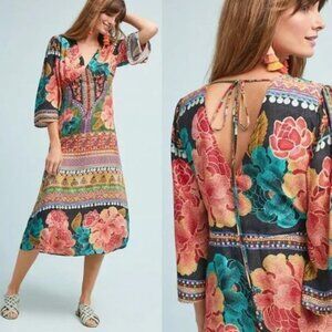 FARM RIO ROSARIO MIDI DRESS NWT